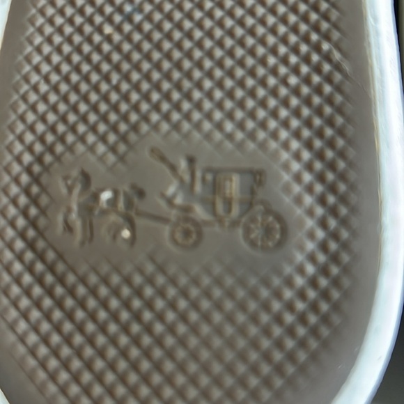 COACH EMPIRE SIGNATURE CANVAS LACE UP LOW TOP SNEAKERS SIZE 8B - Picture 9 of 13